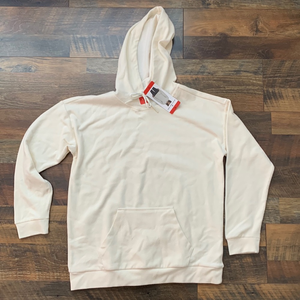 Marc New York Pullover Sweater with Hood. Size: Medium